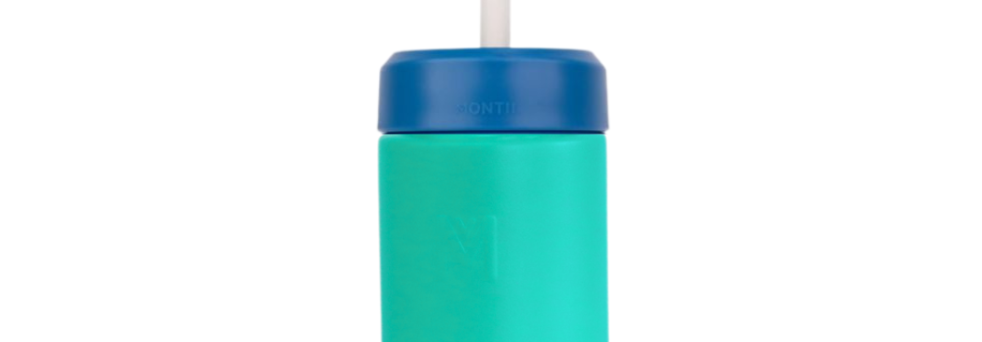 MontiiCo insulated Smoothie cup small - 350 ml - Fusion range - stainless steel - Mojito/Reef