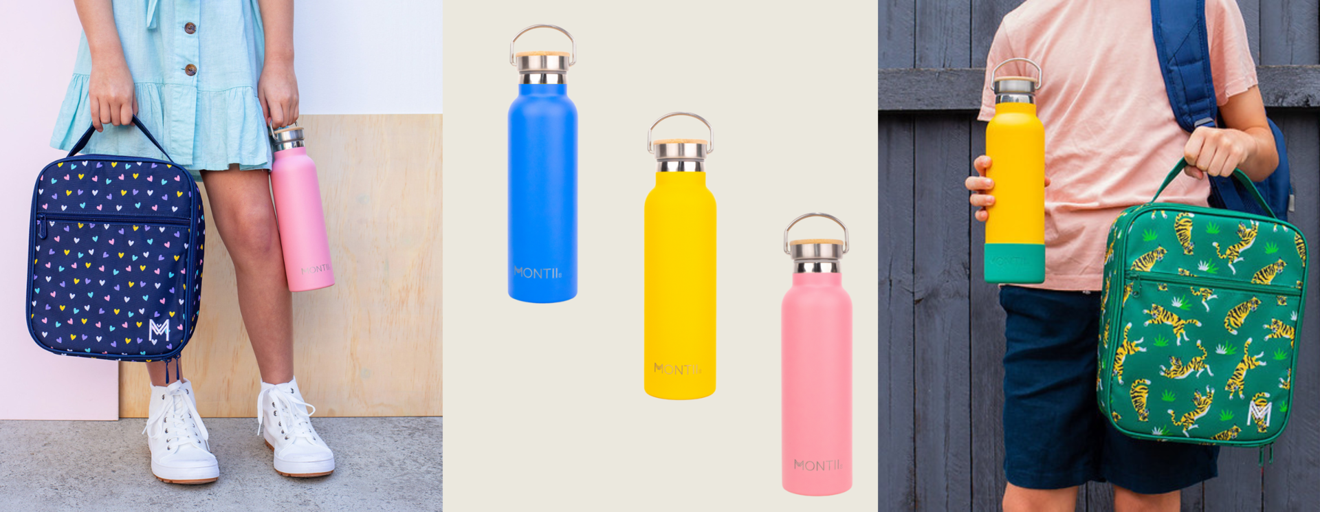 MontiiCo Original Thermos Drinkflessen en onderdelen