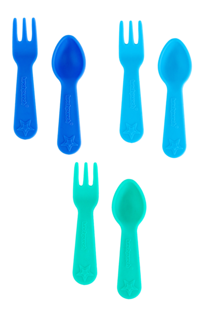 Lunch Punch Fork and Spoon sets Burst