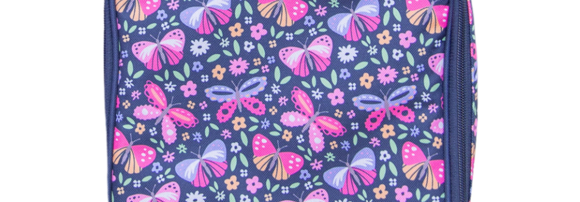 MontiiCo koeltas Large - thermo lunchtas - Butterflies