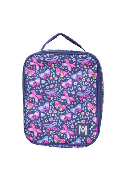 MontiiCo Insulated Lunch Bag L Butterflies