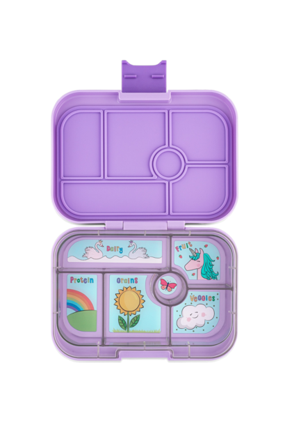 Yumbox Original 6-sections Lavande Purple / Unicorn