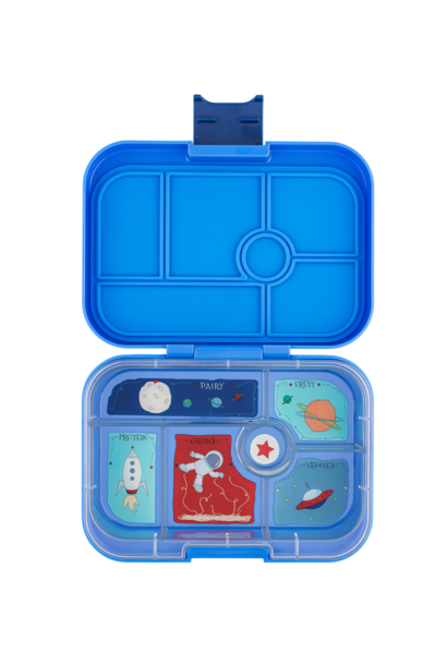 Yumbox Original 6-sections Surf Blue / Rocket