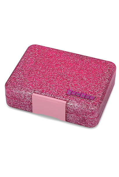 Yumbox Snack exterior box - without tray - Pink Glitter