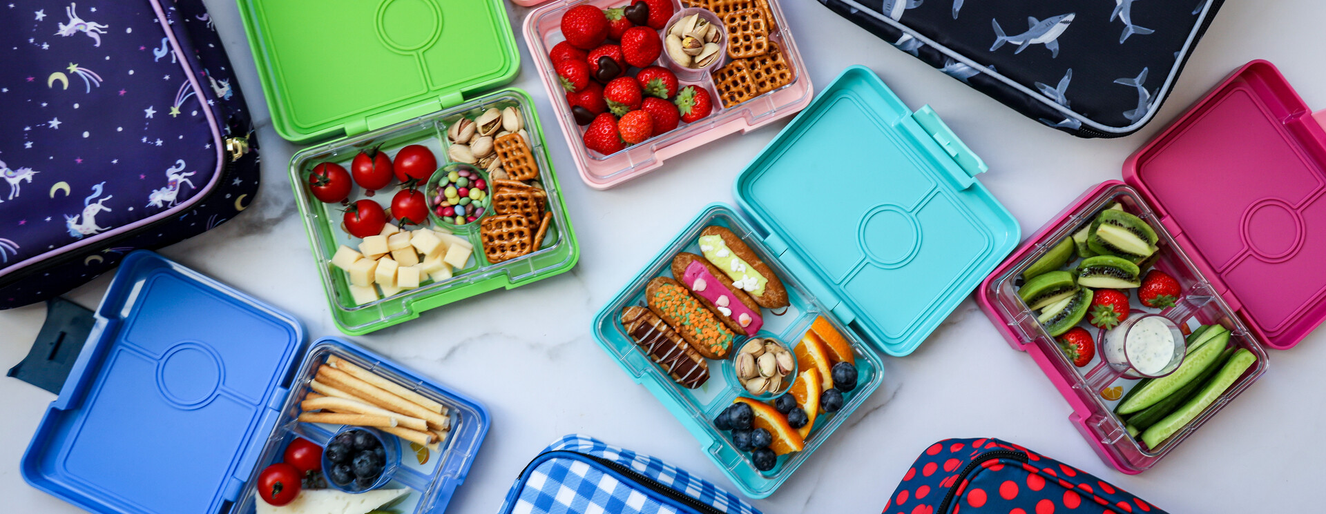 Mix & Match je eigen Yumbox Snack