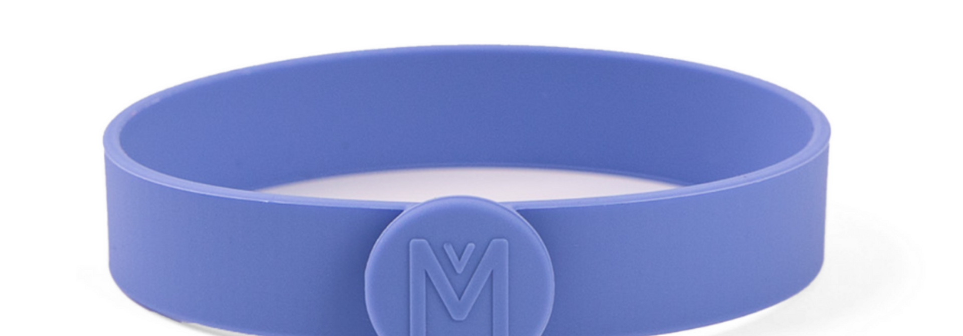MontiiCo Silicone Cutlery Band - fits perfectly on MontiiCo food jars and Bento 2 - Splash blue