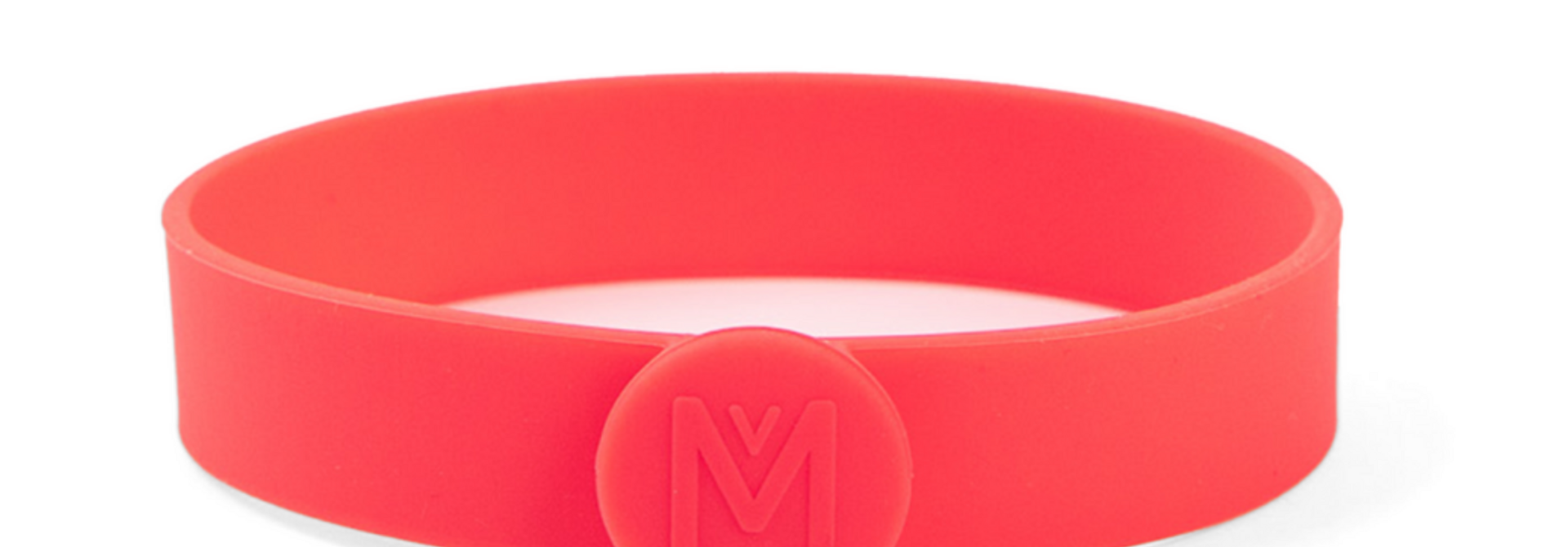 MontiiCo Silicone Cutlery Band - fits perfectly on MontiiCo food jars and Bento 2 - Watermelon red
