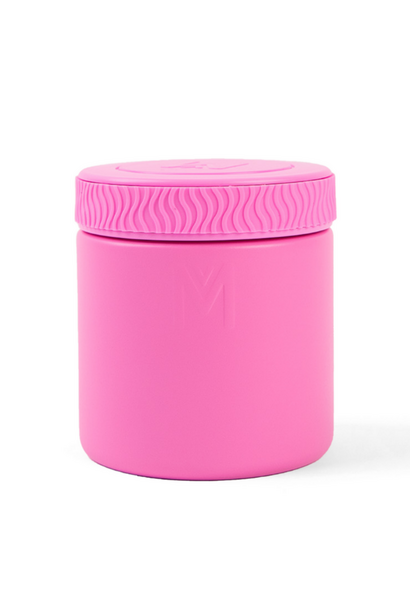 Montii insulated food jar 400ml Floss pink