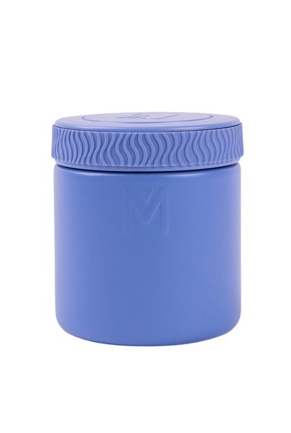 Montii thermos voedselpot 400ml Splash blauw
