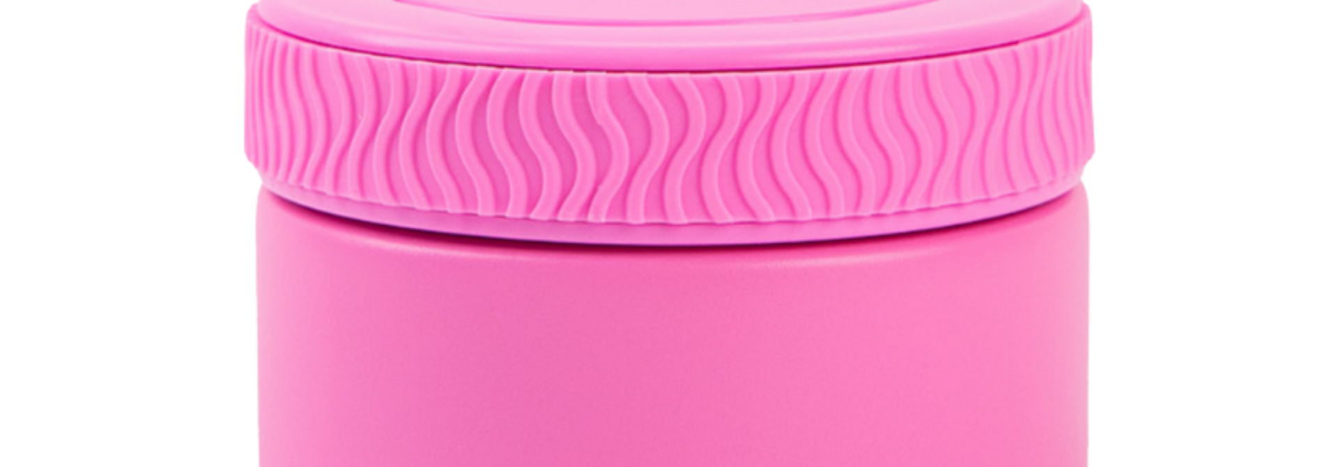 MontiiCo insulated mini food jar 200ml - for hot and cold food - Floss pink