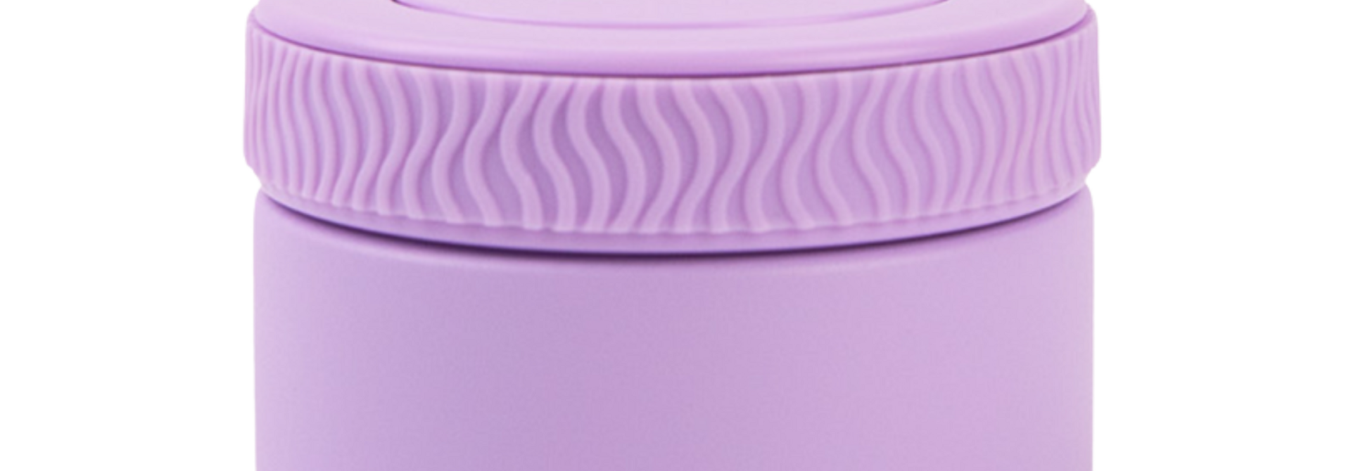 MontiiCo insulated mini food jar 200ml - for hot and cold food - Lilac