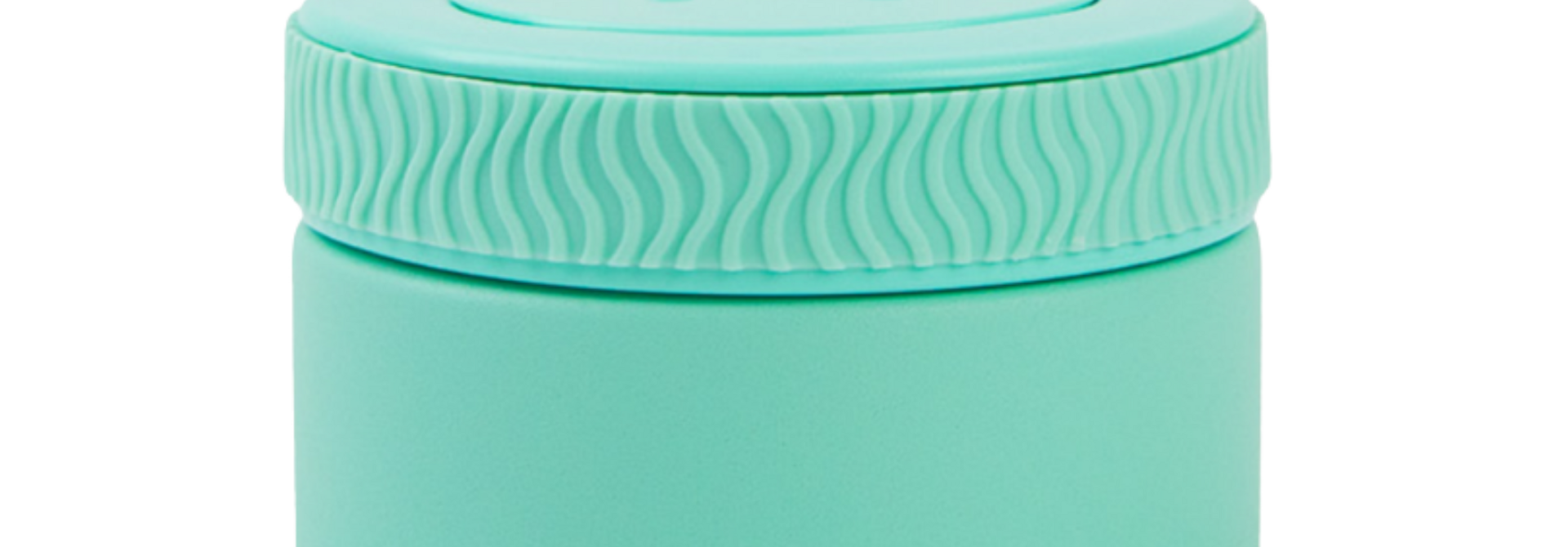 MontiiCo insulated mini food jar 200ml - for hot and cold food - Marine aqua