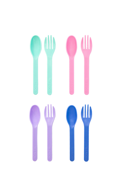 MontiiCo Cutlery Set Pastel