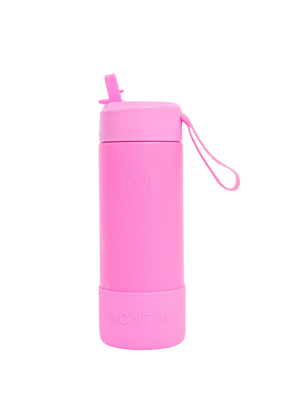 Montii thermo drinkfles Sipper 475 ml Floss roze
