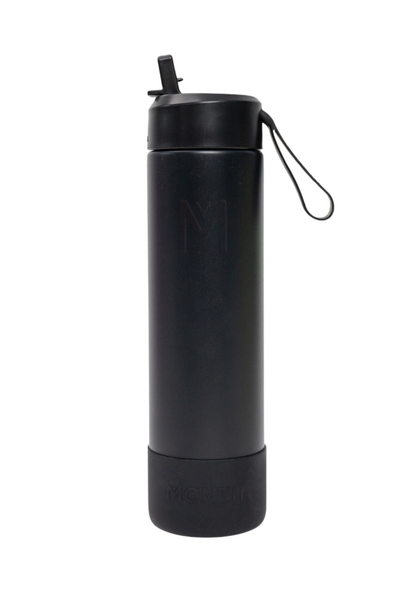 Montii thermo drinkfles Sipper 700 ml Midnight zwart