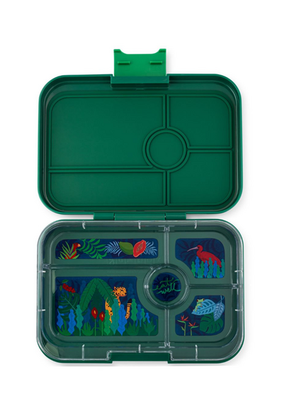 Yumbox Tapas XL 5-sections Greenwich Green / Jungle