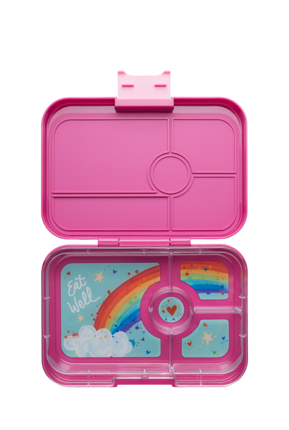 Yumbox Tapas XL 4-sections Malibu Purple / Rainbow