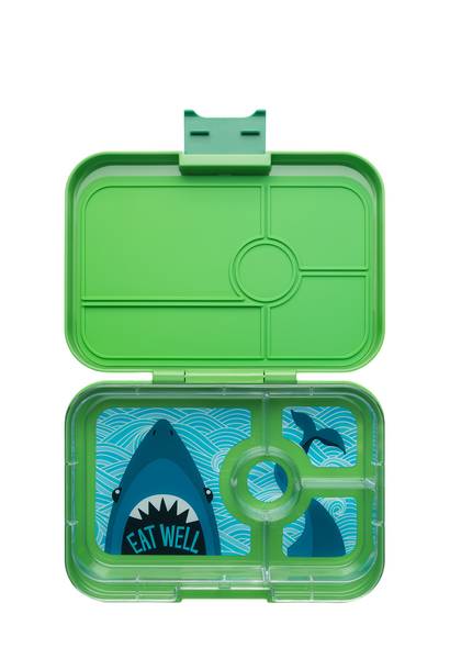 Yumbox Tapas XL 4 vakken Jurassic Green / Shark