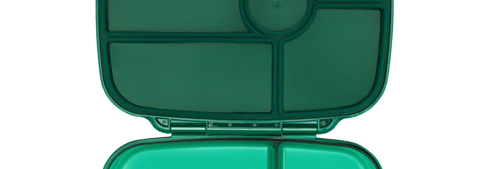 Yumbox Go - lekvrije Bento box broodtrommel - 5 vakken - Lima Green