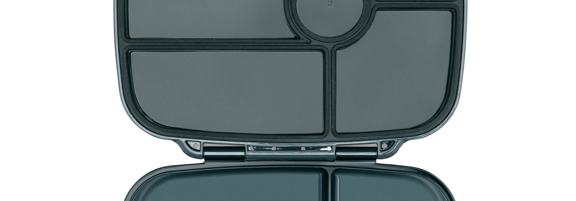 Yumbox Go - lekvrije Bento box broodtrommel - 5 vakken - Berlin Grey