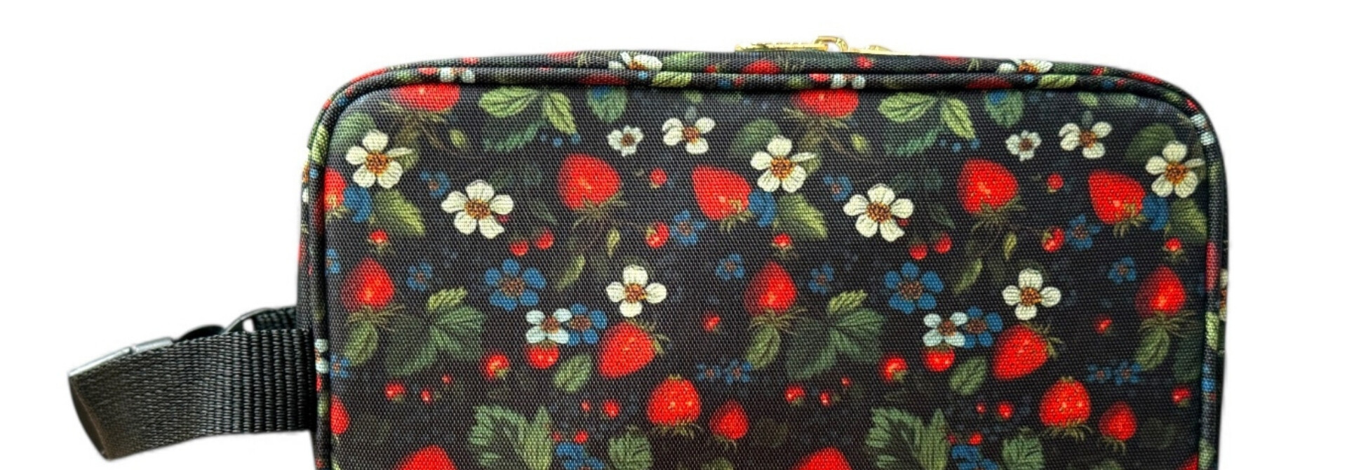 Yumbox Chill Bag — with 2 removable gel ice packs — Strawberries