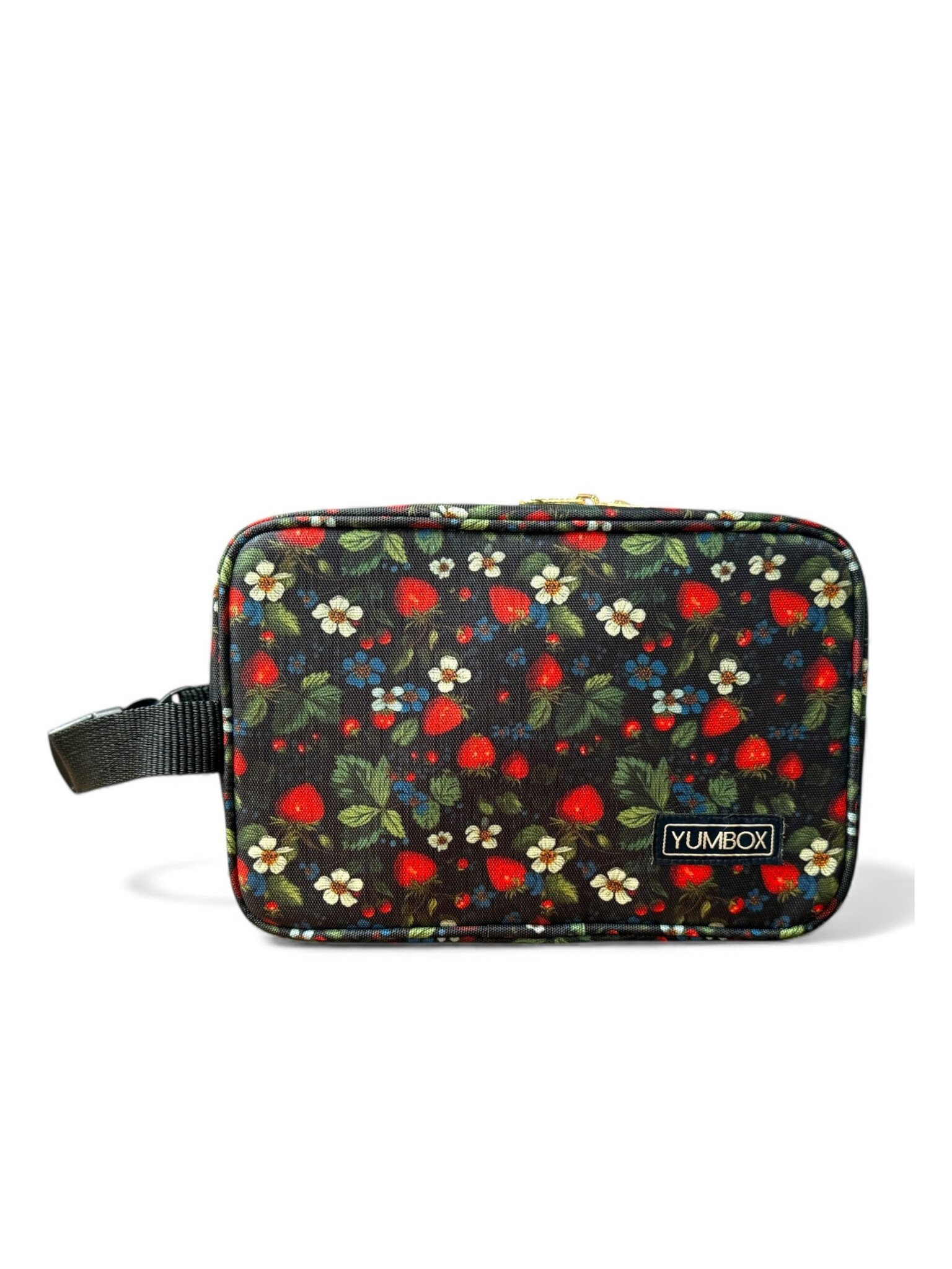 Yumbox Chill Bag — with 2 removable gel ice packs — Strawberries-1