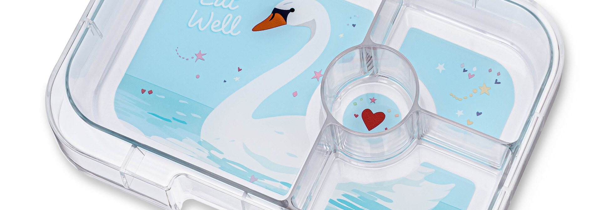Yumbox Panino - extra tray - 4 sections - Swan