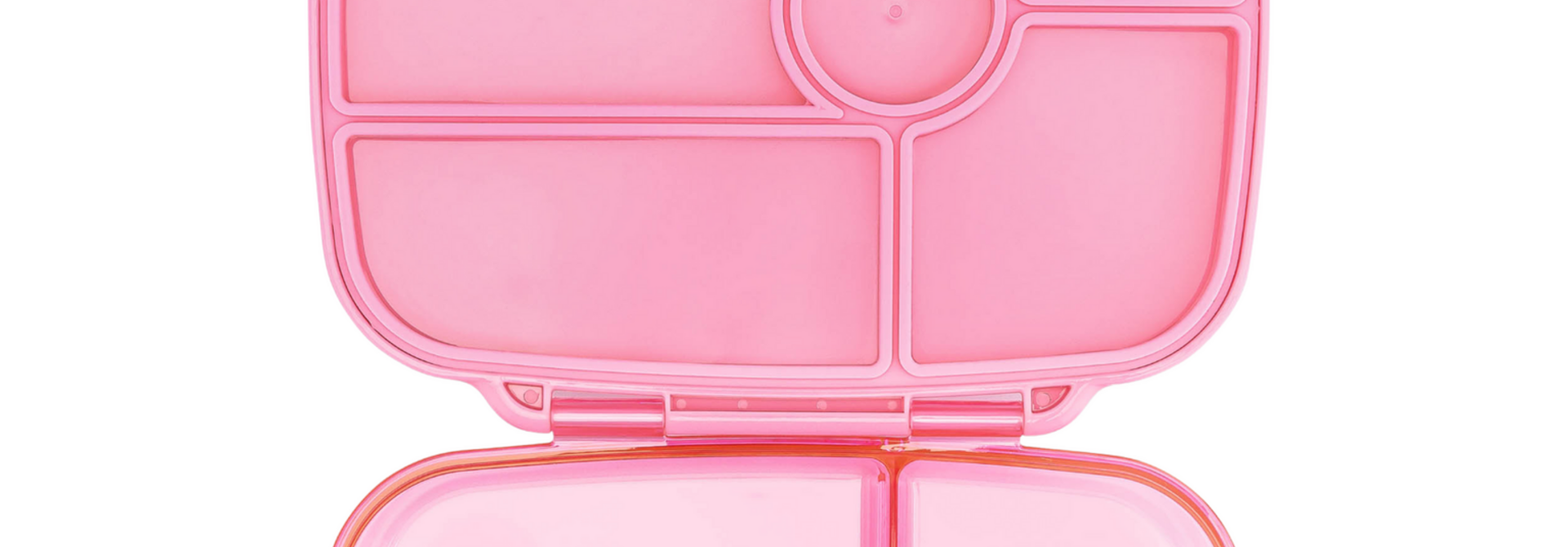 Yumbox Go - lekvrije Bento box broodtrommel - 5 vakken - Sydney Pink - beschadigde verpakking