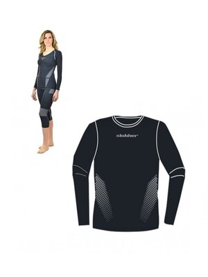 Slokker Meryl Skinlife Thermo Shirt  Dames - Zwart