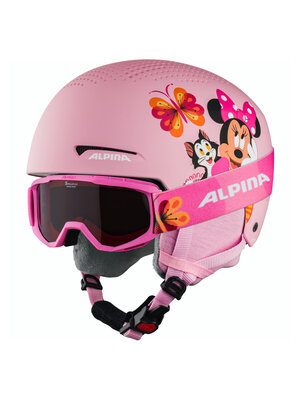 Alpina Alpina Zupo Disney Skihelm + Skibril | Minnie Mouse