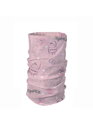 Sinner Sinner Kids Bandana 'Robots' - Roze