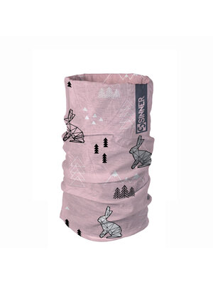 Sinner Sinner Kids Bandana 'Winter Wonderland' - Roze