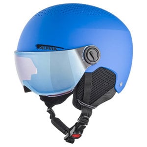 Alpina Alpina Zupo Visor Q-Lite Junior Skihelm Met Vizier - Blauw