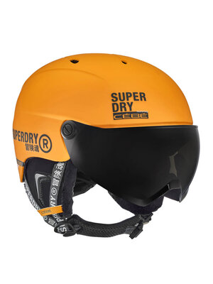 Superdry Superdry Cébé Contest Visor MIPS X Skihelm Met Vizier | Oranje