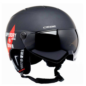 Superdry Superdry Cébé Contest Visor MIPS X Skihelm Met Vizier - Zwart