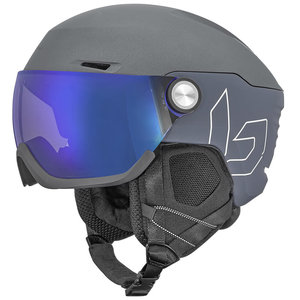 Bollé Bollé V-Ryft Pure Skihelm Met Photochromic Vizier - Grijs