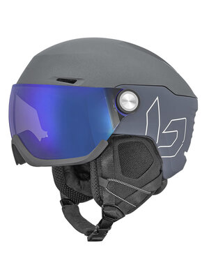 Bollé Bollé V-Ryft Pure Skihelm Met Photochromic Vizier | Grijs