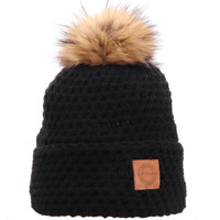 By MP Headwear Rebel W-1604 Beanie Muts - Zwart