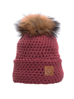 By MP Headwear By MP Headwear Rebel W-1608 Beanie Muts - Oud Roze