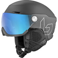 Bollé V-Ryft Pure Skihelm Met Photochromic Vizier - Zwart