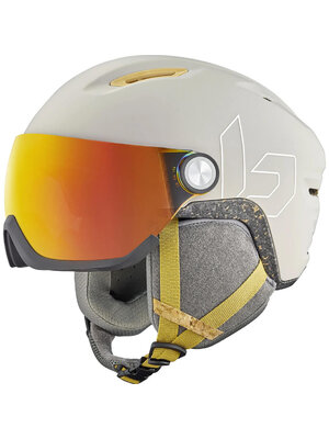 Bollé Bollé Eco V-Atmos Skihelm Met Photochromic Vizier | Crème