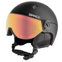 Sinner Titan Visor Skihelm Met Vizier - Zwart