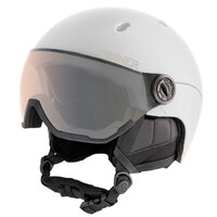 Sinner Titan Visor Skihelm Met Photochromic Vizier - Wit