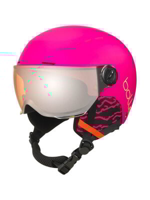 Bollé Bollé Quiz Visor Skihelm Met Vizier | Roze