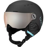 Bollé Quiz Visor Skihelm Met Vizier 2023 - Zwart