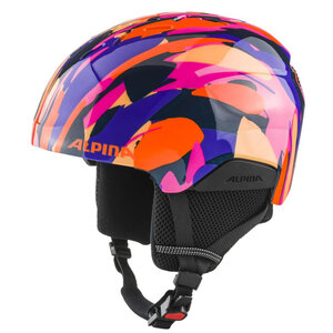 Alpina Alpina Pizi Junior Skihelm - Roze Oranje Blauw