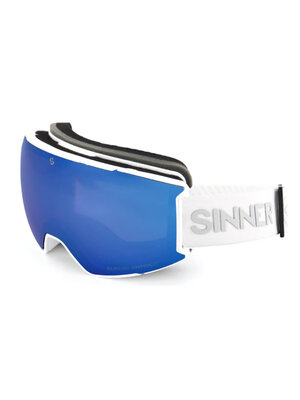 Sinner Sinner Boreas OTG Skibril | Wit + GRATIS EXTRA LENS