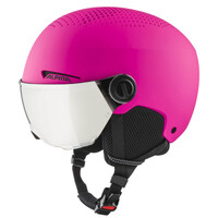 Alpina Zupo Visor Q-Lite Junior Skihelm Met Vizier - Roze