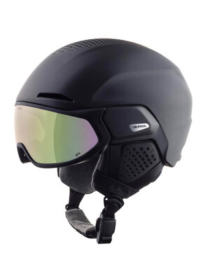 Alpina Alpina Alto QV Skihelm Met Photochromic Vizier | Zwart