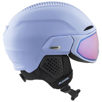 Alpina Oro QV MIPS Skihelm Met Photochromic Vizier | Lila